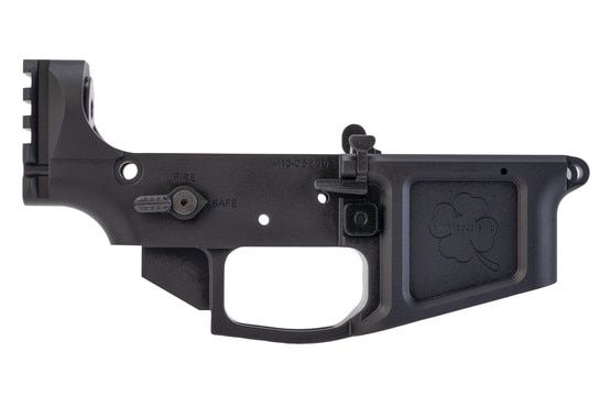 MIKE-15 lower receiver with Picatinny rail extension.